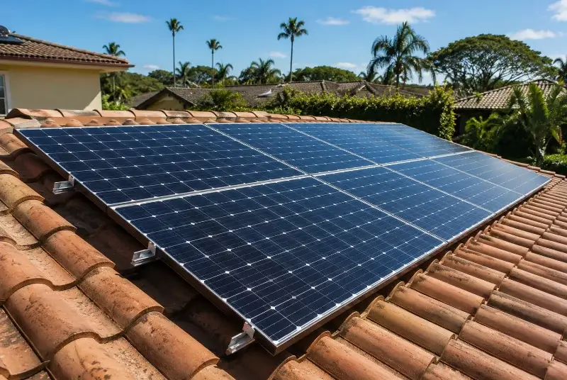Installation de panneaux solaires à Pons